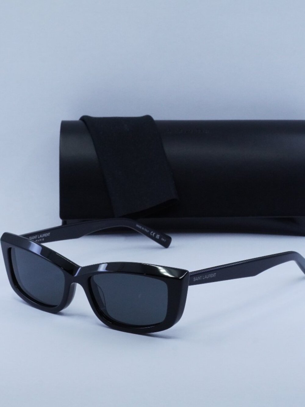 Saint Laurent SL658 001 Cat Eye Sunglasses -Black